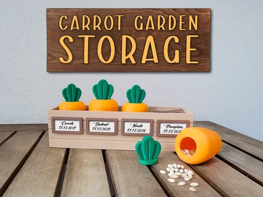 Carrot Garden Storage