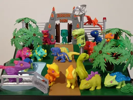 Diorama Dinosauri Jurassic World Funko Pop Kinder