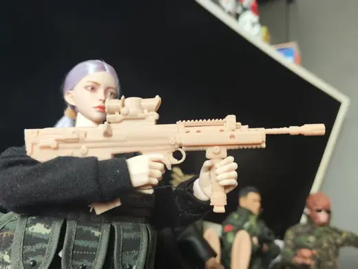 1:6兵人道具-L85A2突击步枪