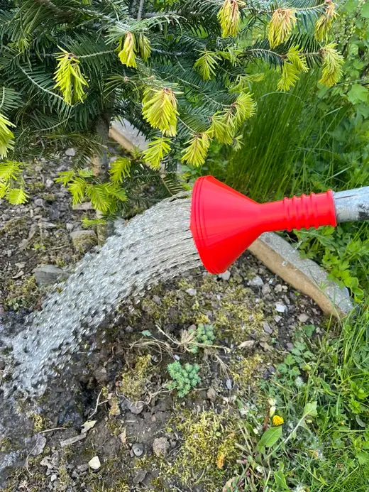 Sprinkler for watering can, extension