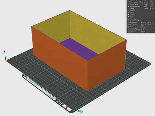 Organizer Box für Schublade