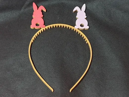 Two Cute Bunnies Headband