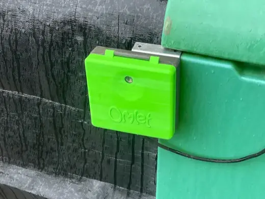 Omlet door cover