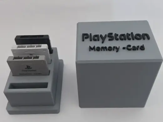 Playstation 1 Memory Card Holder