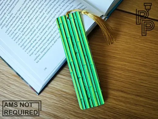 Emerald Bamboo Bookmark