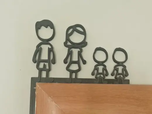 family door corner decor, decoraz. angolo porta