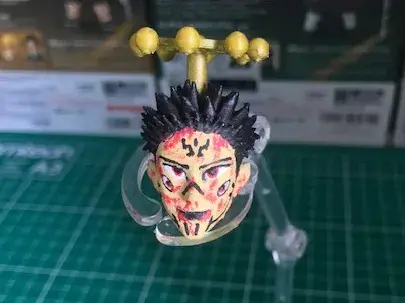 Meguna headsculpt with Mahoraga wheel