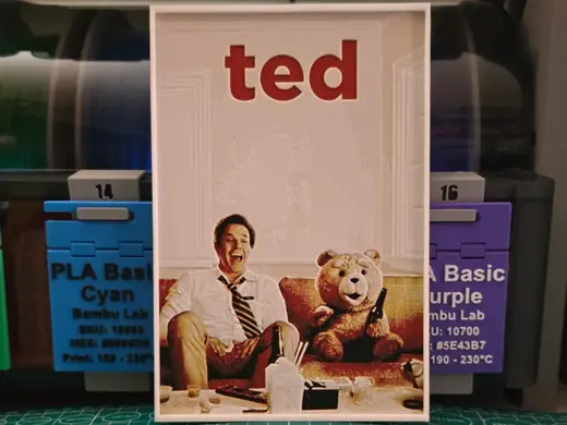 Ted Movie Poster - Hueforge Art