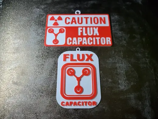 Flux Capacitor sign ( no ams needed)