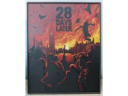 28 Days Later movie HueForge