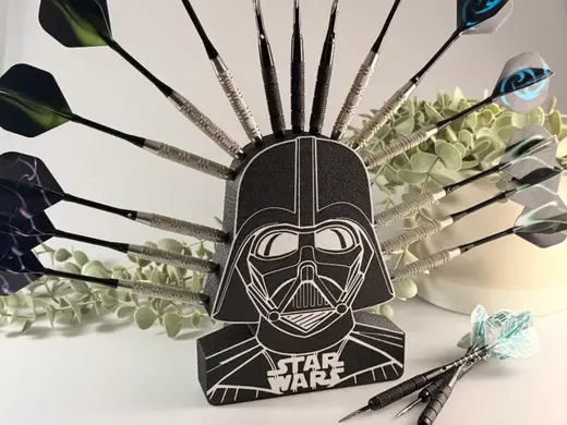Shaftor Dart Stand Holder – Darth Vader 5 Sets