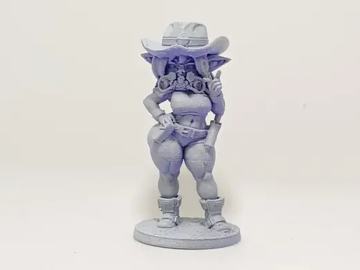 supportless minis scifi cyberpunk cowboy goblin