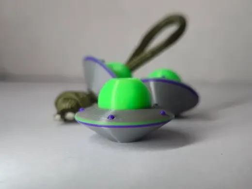 UFO Bead & Keychain