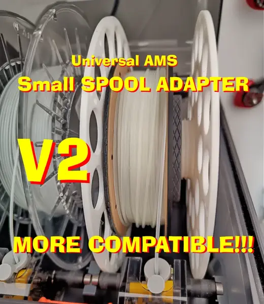 AMS Small Spool Adapter "V2" (more compatible)
