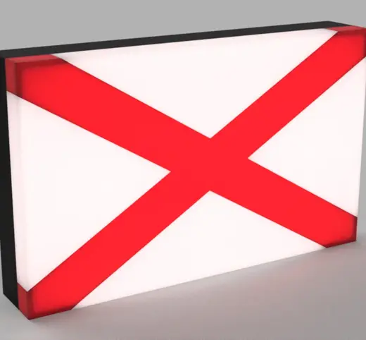 World Flags - Northern Ireland LED Lamp