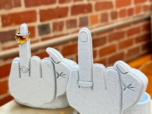 Mrs. Finger Jewelry Box