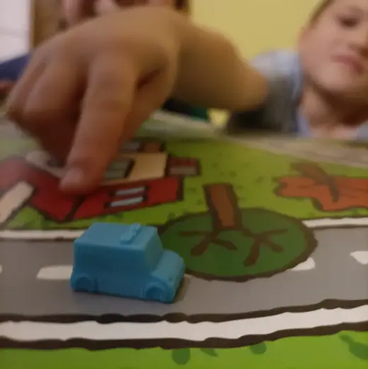 Magnetic toy car - Hand-Eye Coordination toy