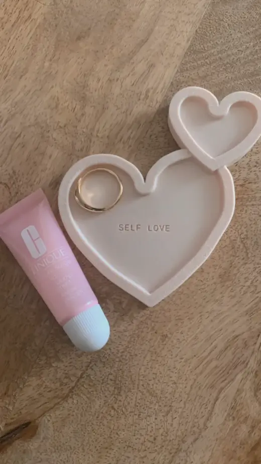 Hearts jewelry dish