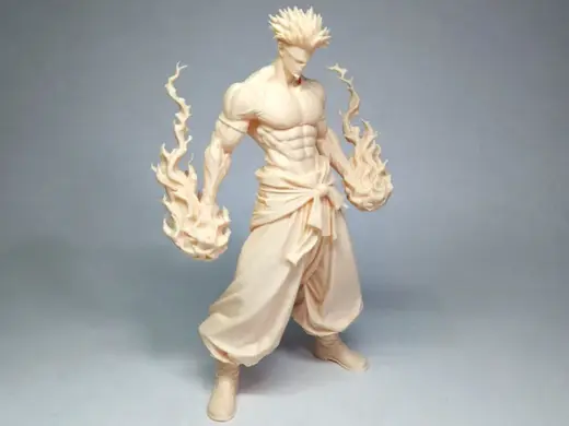 action figure satoru gojo - jujutsu kaisen