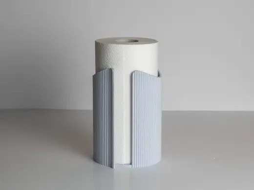 Modern paper towel holder