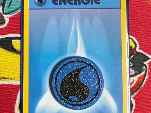 Pokémon TCG Coin/Marker (Wasser Energie)