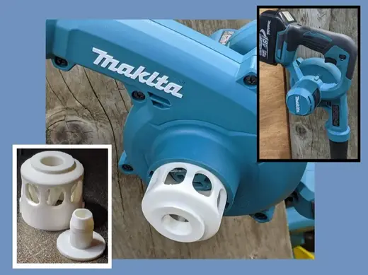 Makita CXT LXT Blower Baffle and Mount