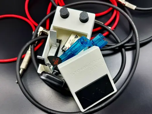 Guitar pedal style Storage Box