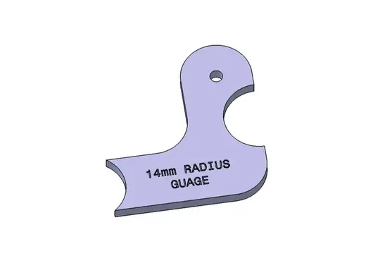 M10 to M15 Radius Guages