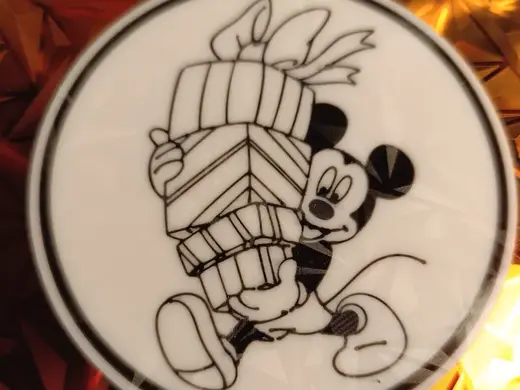 Maus Geschenke Weihnachten Untersetzer Coaster