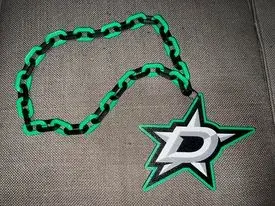 Dallas Stars Big Chain Charm