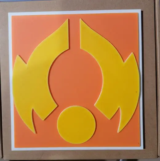 STAR WARS GALACTIC REPUBLIC 3D Logo 180mm series