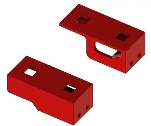 19" Rack - 1U - Under Desk Mount