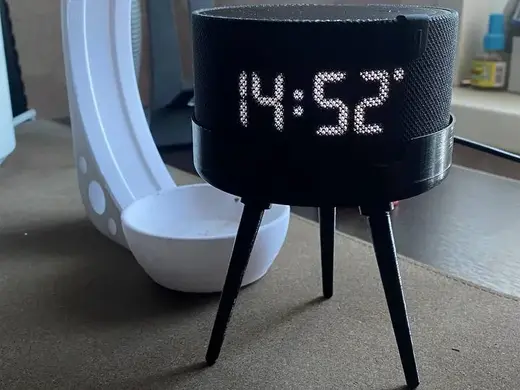 Retro-Style Stand for Yandex Alisa Smart Speaker