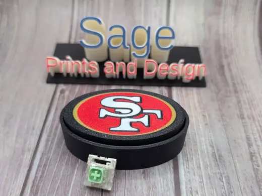 SF 49ers clicker fidget – MechKeyboardSwitch