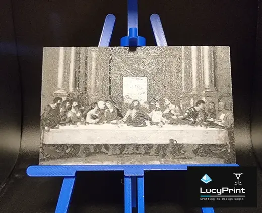 The Last Supper Leonardo da Vinci - HueForge
