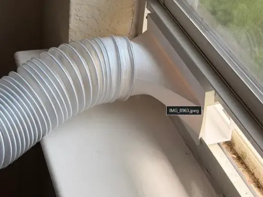 2.5in/63mm Window Exhaust Vent