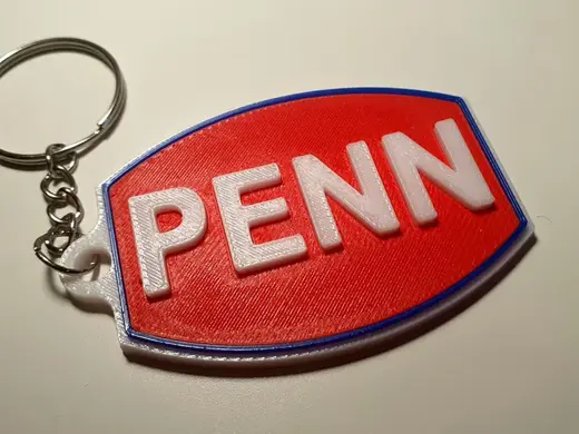 Penn fishing keychain