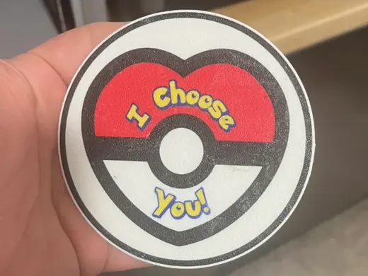 Pokemon Valentine's Day Love Heart