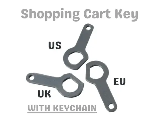Shopping Cart Key - EU / US / UK