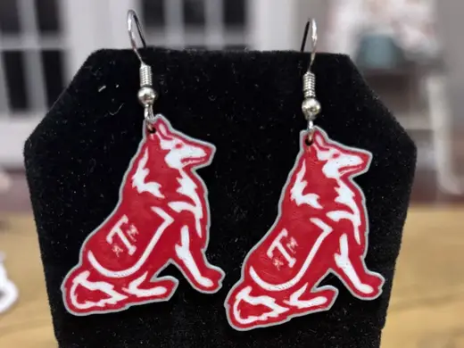 Texas A&M Earrings