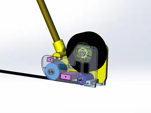 Gaffagung mit Kabelaufsatz für 56mm Gaffer