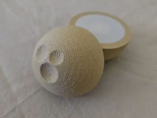 Magnetic Coconut Toy – Pretend Play Food
