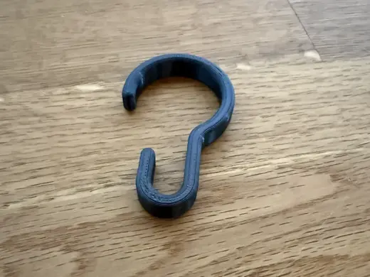 Wigo Sackmarkise Dachstangen Haken mit Haken
