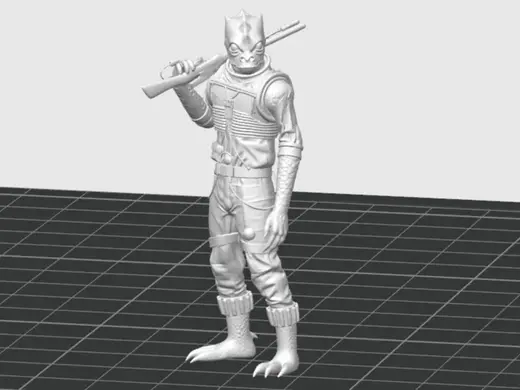BOSSK – The Trandoshan Bounty Hunter