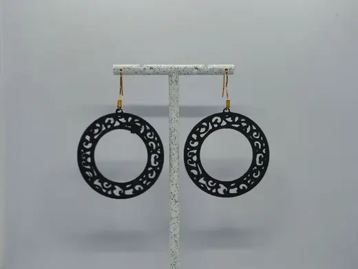 Aretes Aros Calados
