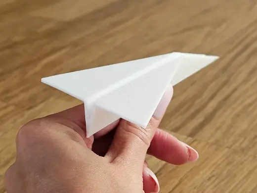 Lightweight Paper-Style Airplane