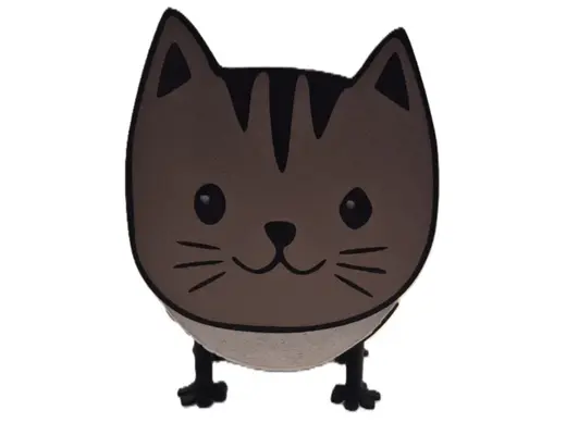 Toillettenpapierhalter Katze