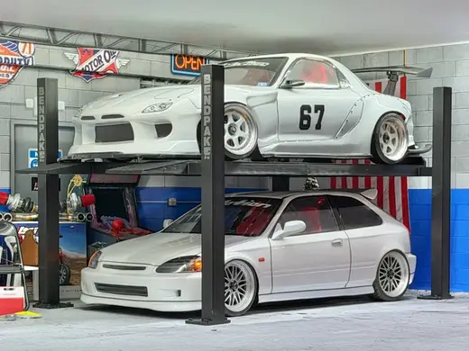 RC 1.10 Drift Car Bendpak Four Post CarLift 4Post