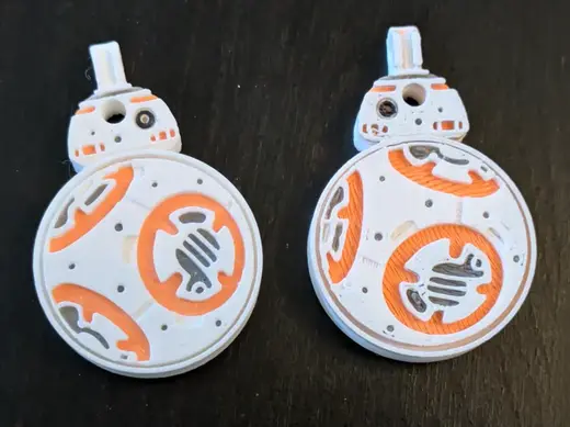 Star Wars BB8 Rotating Keychain Fidget