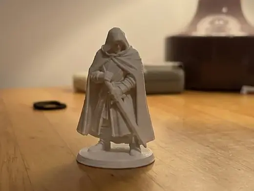 Hooded Fantasy Warrior